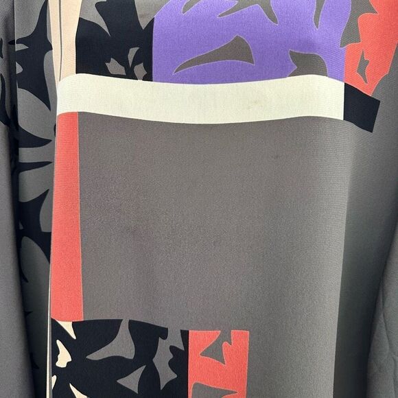 Bonwit Teller Vintage Women’s Polyester Geometric Abstract Avant Garde Art to We - Picture 4 of 13